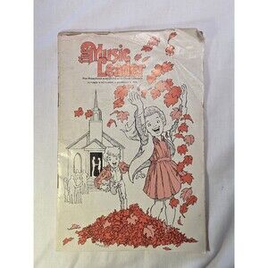 Music Leader Magazine Vintage Preschool Children Choir Leaders 1978 Oct Nov Dec